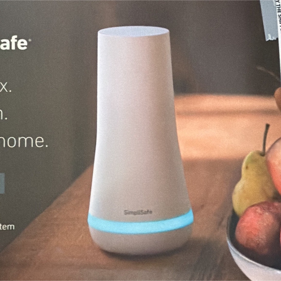 SimpliSafe The Shield 11-Piece Security System White 95dB Base/Keypad/Fob Unused