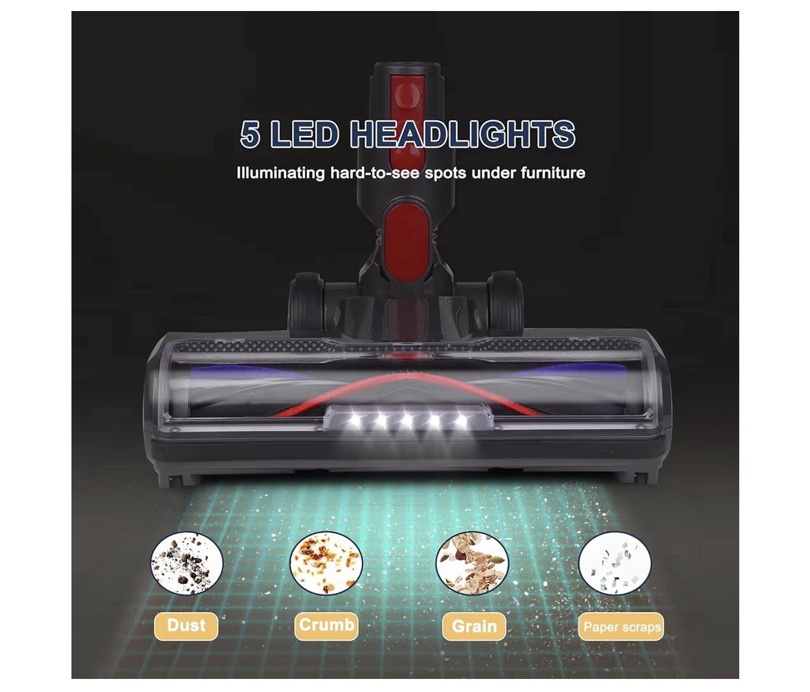 Electric Brush Head Floor Attachment for Dyson V7 V8 V10 V11 Vacuum Cleaner, NEW