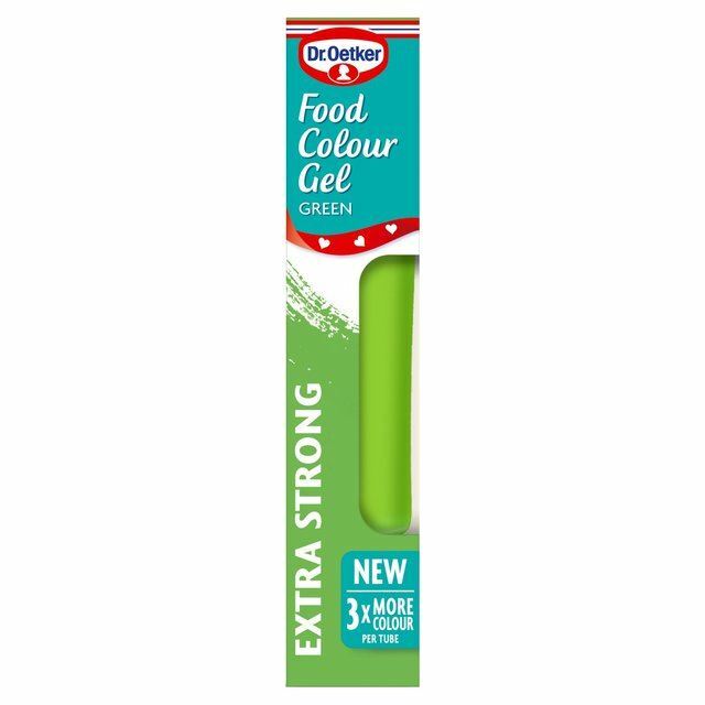 Dr Oetker Lime Green Gel Food Colour – 10g (0.02lbs)