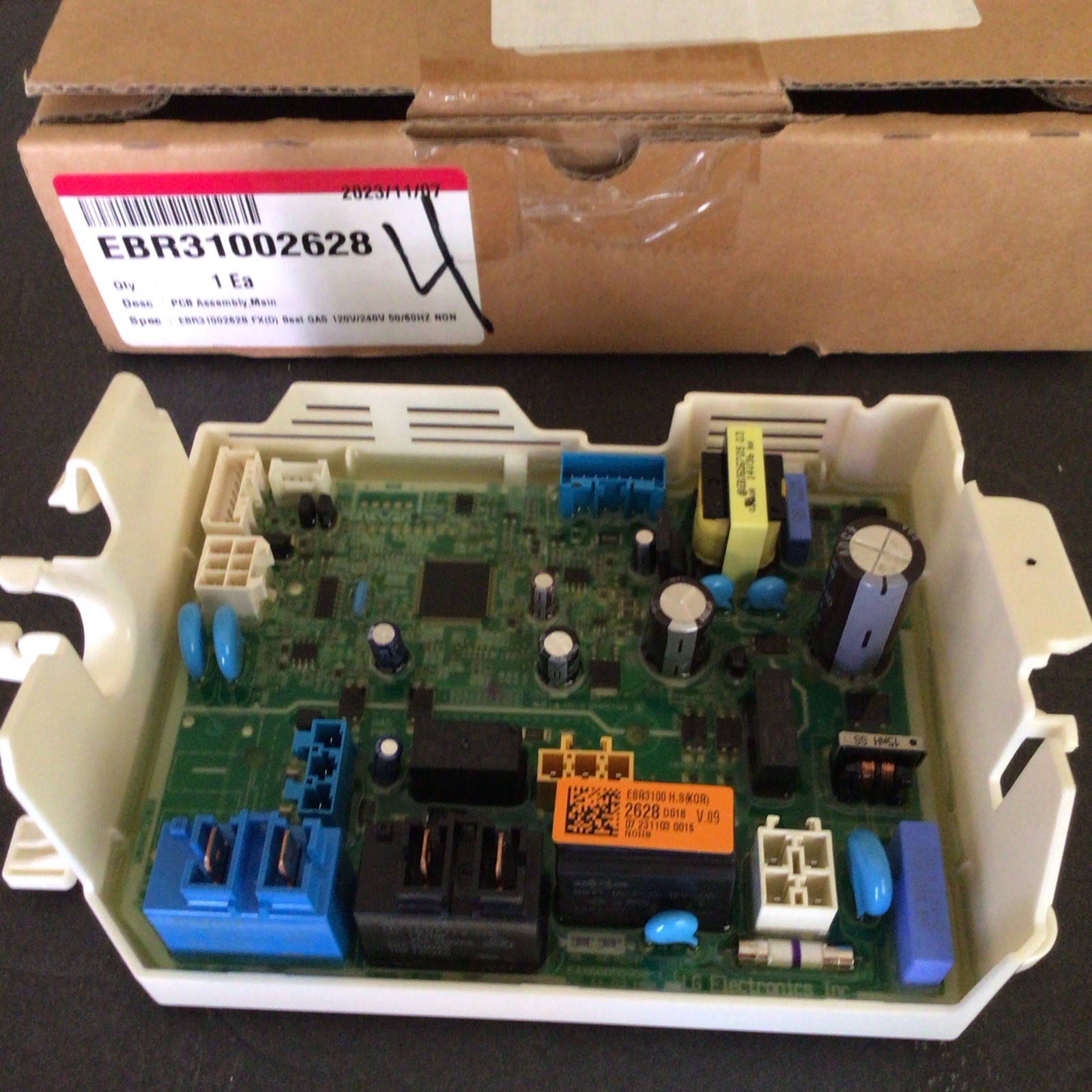LG Dryer PCB Assembly EBR31002628