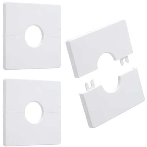 Joez Wonderful 3pcs Split Flange Toilet Pipe Flange Cover 28mm/1.1inch,