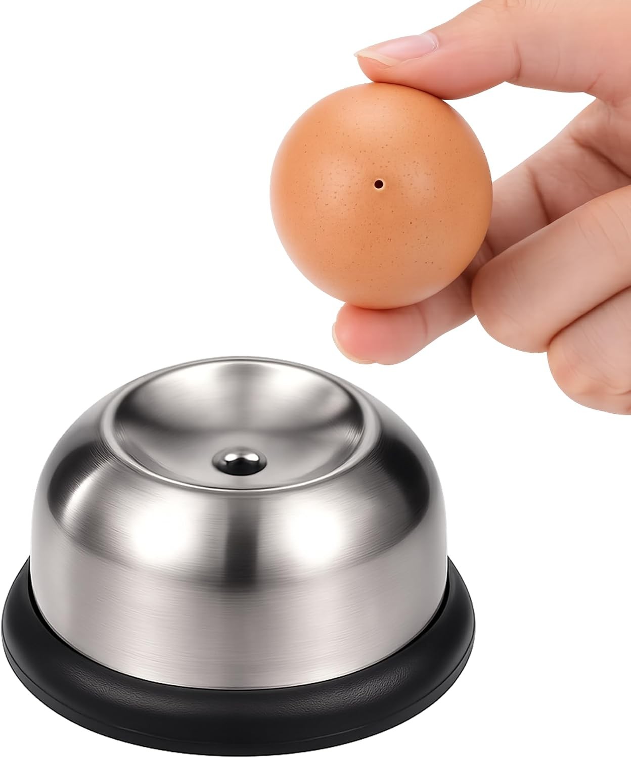 Egg Piercer for Hard Boiled Eggs, Stainless Steel Egg Poker with Retractable