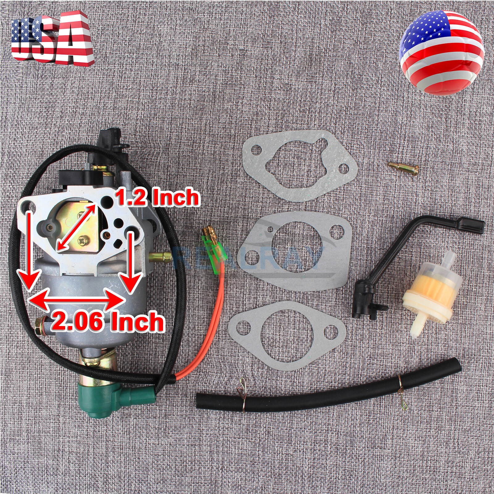 Replacement carburetor for Honda 16100-Z5F-F01 16100-ZE2-F02 16100-ZE2-F01