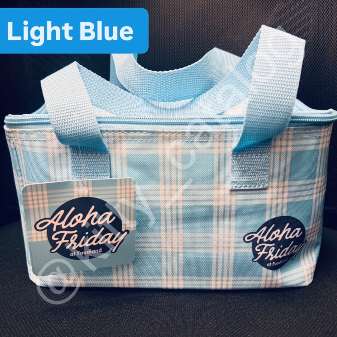 Foodland Hawaiʻi Exclusive: Aloha Friday Palaka Insulated Mini Cooler Tote Bag