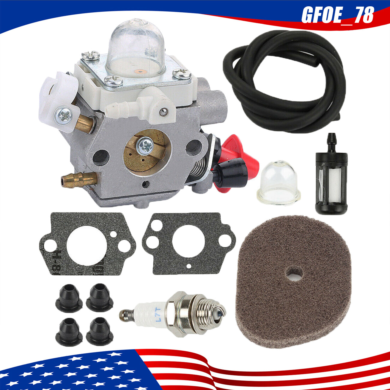 FS40 FS40C Carburetor Air Filter for ZAMA C1M-S267A FS56C FS56R 4144 120 0608