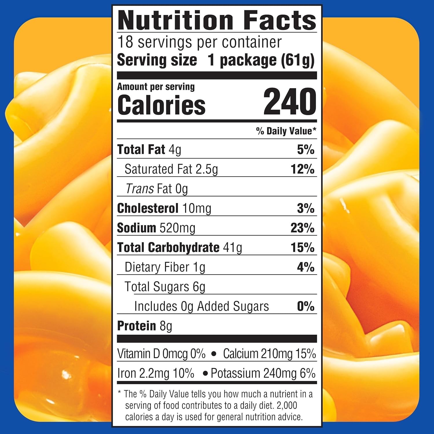 Kraft Mac & Cheese – 18 Packets, Easy Microwave Dinner, Family Favorite