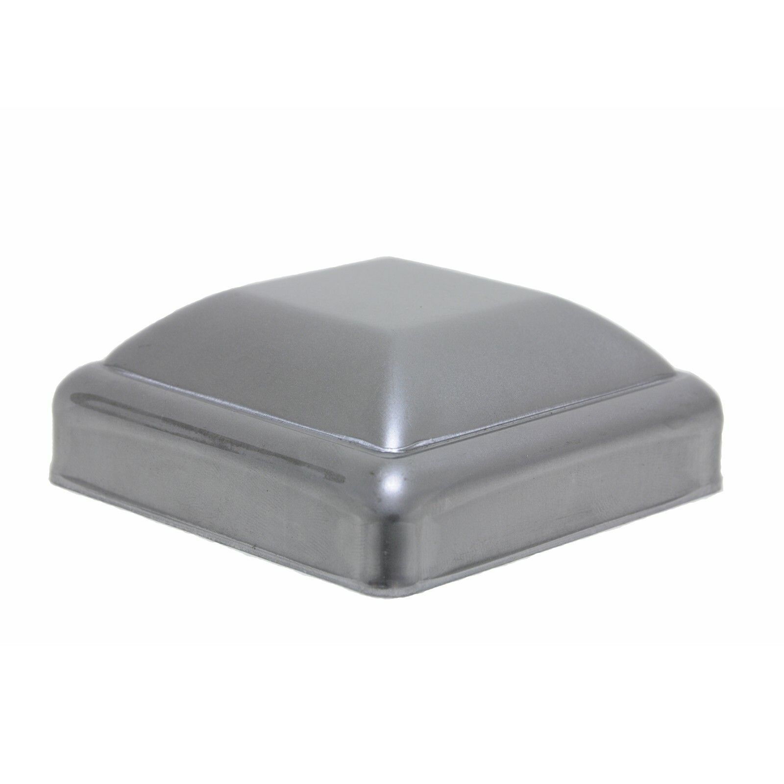Post Cap Pressed Dome Steel Metal Square for Gate Fences | Multiple Sizes