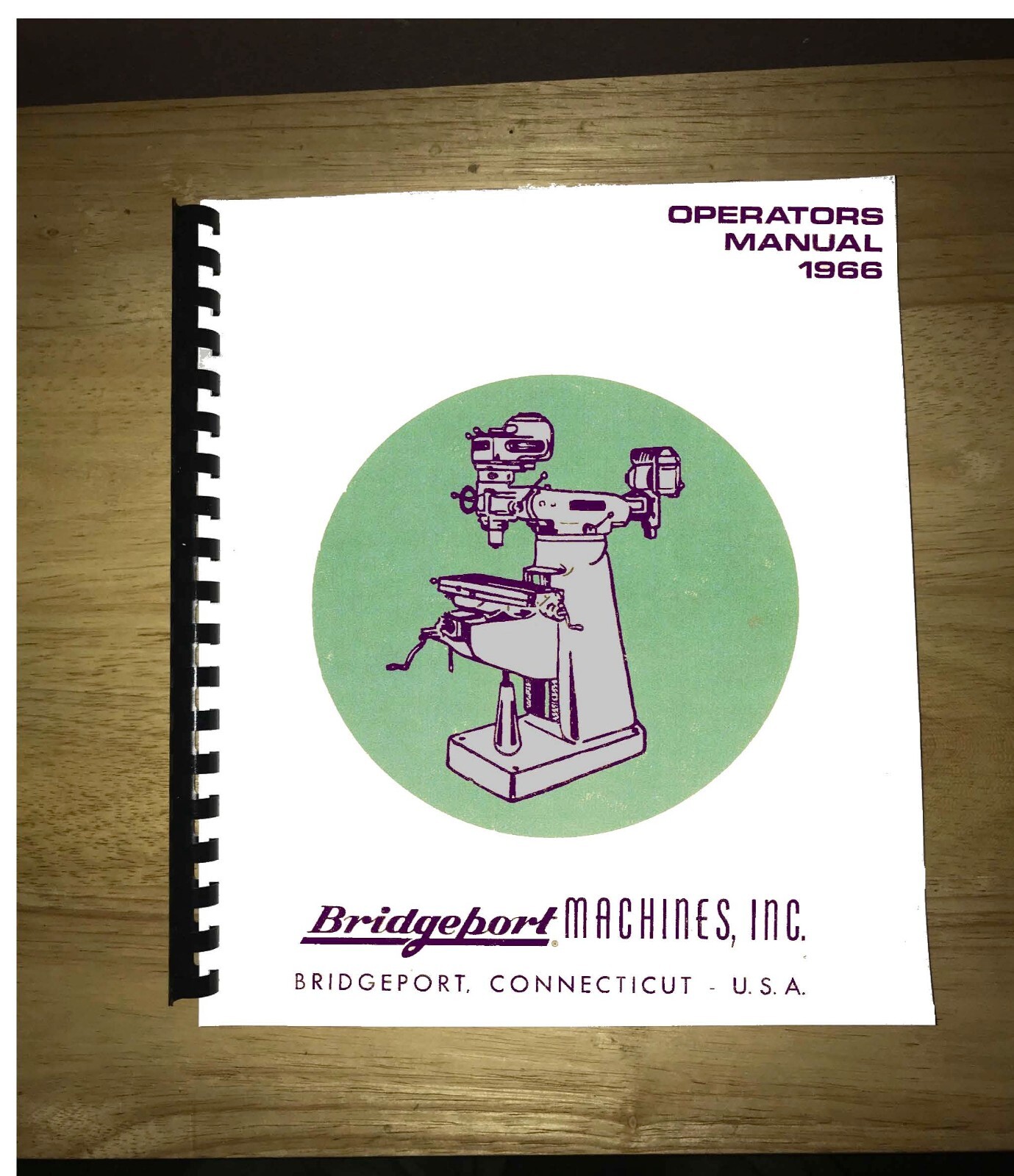 Bridgeport J Head Operation Manual