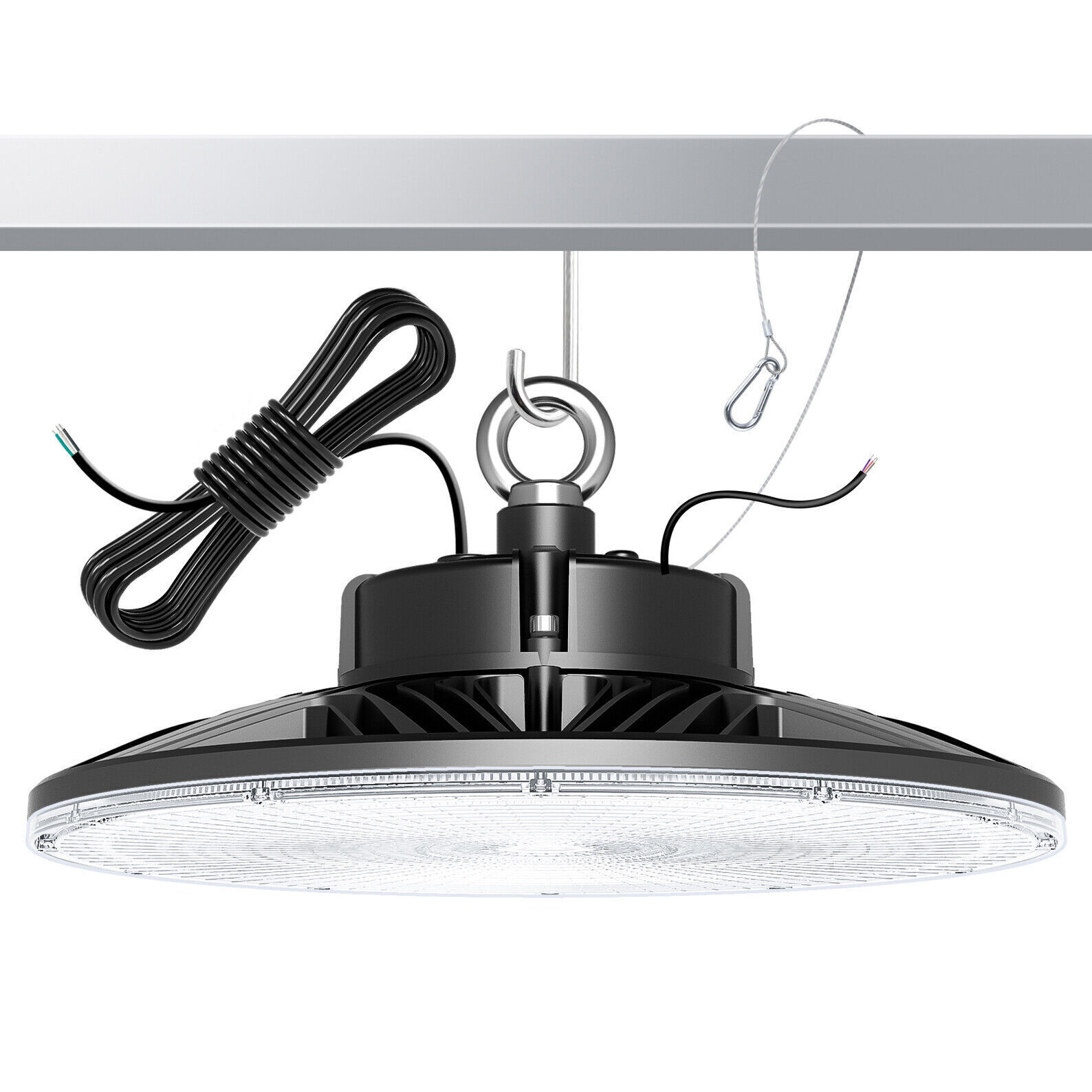 200W LED High Bay Lights Fixture Dimmable for Warehouse Garage 14-22Ft Ceiling