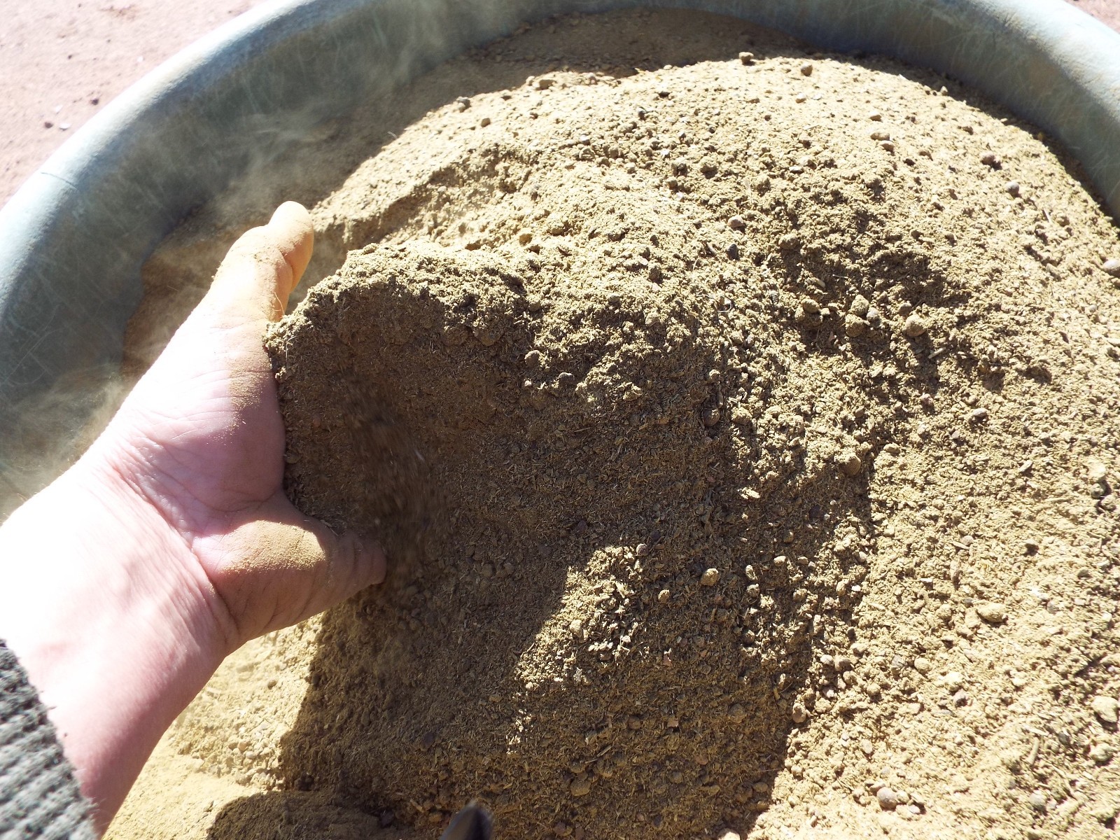 Dried Sheep Manure – THREE (3) Pounds – Fine Ground Ready for Use
