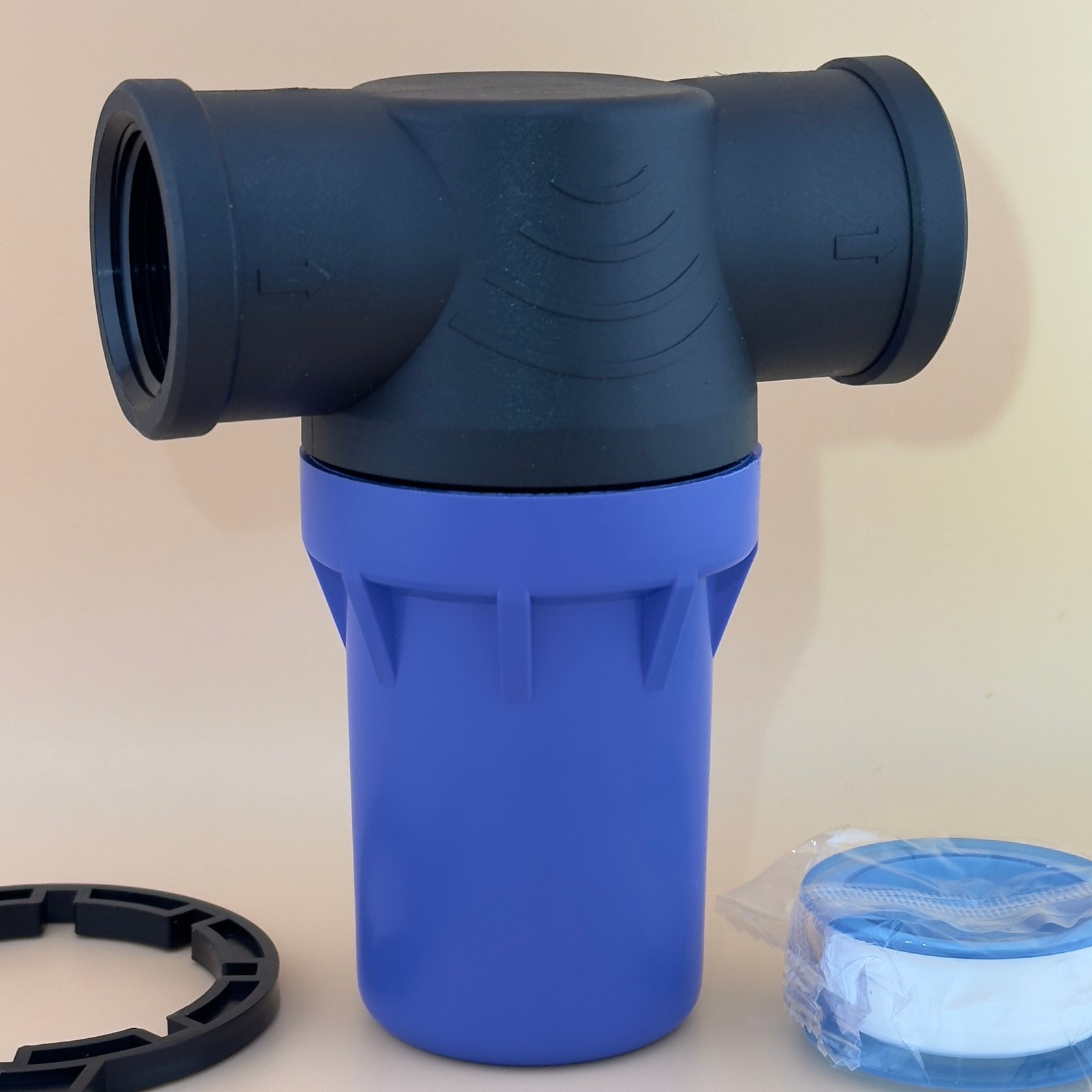 QUTO Blue Cup Inline Strainer – universal protective filter for water treatment