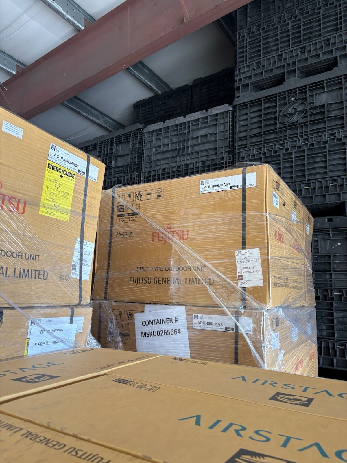 9,000 BTU Fujitsu Mini Split AC/Heat Pump Indoor & Outdoor