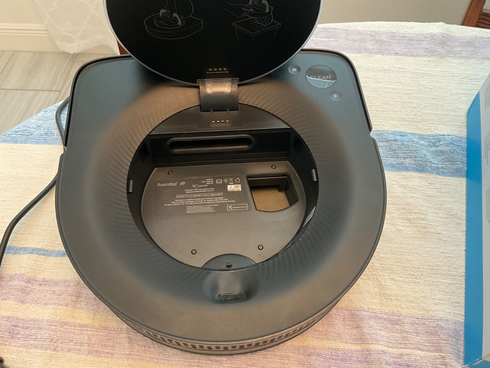 iRobot Roomba s9+ Vacuum Self Emptying Base & Braava Jet m6 Robot Mop Bundle