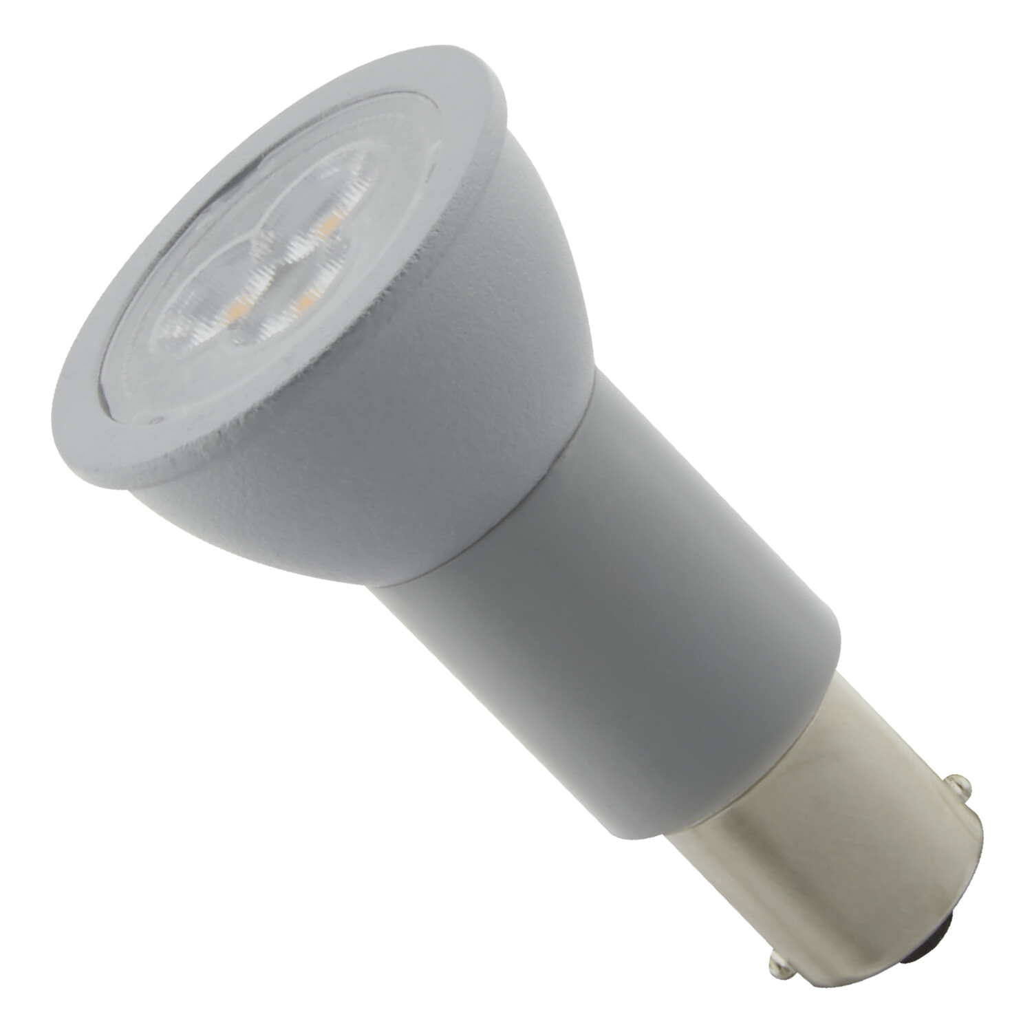 Satco S29004 3W LED 12V Elevator Bulb 12V R12 SC Bayonet BA15s 3000K Warm White