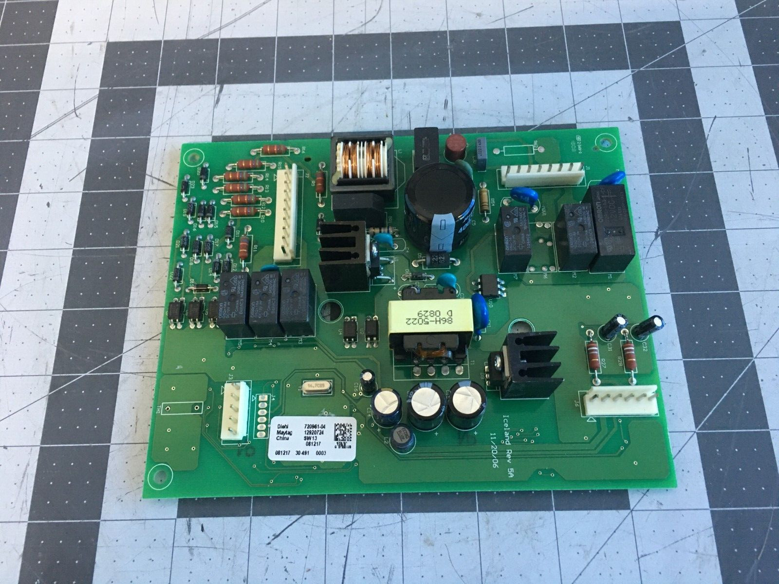 Whirlpool Refrigerator Main Control Board P# 12920724 W10310240