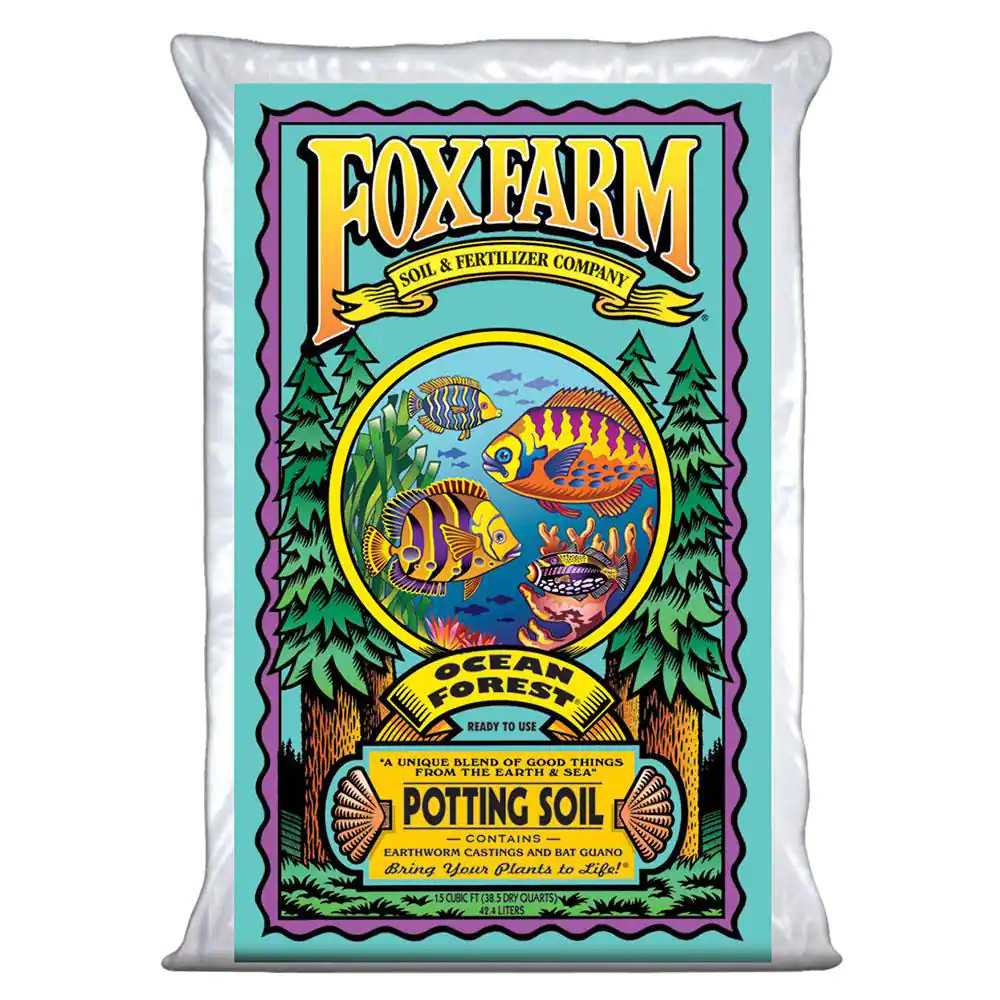 Ocean Forest 40 Lbs. 6.3-6.8 Ph Plant Garden Outdoor Potting Soil Mix Gardening