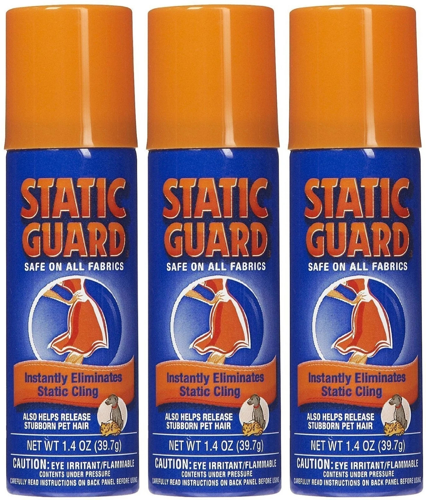 Static Guard Anti Static Spray – 1.4 Ounce Travel Size-Pack of 3- FREE SHIPPING!