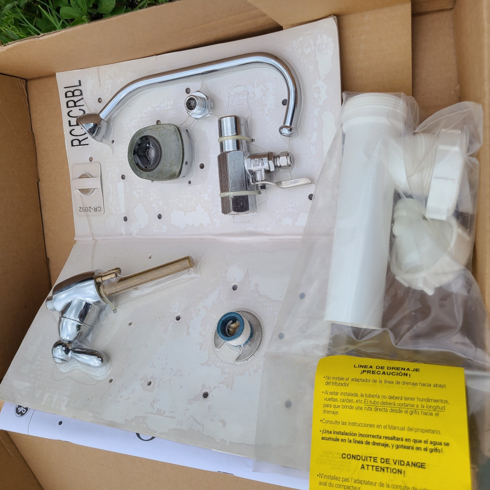 New Faucet For GE Reverse Osmosis Water Filter Electronic Filter Change LED