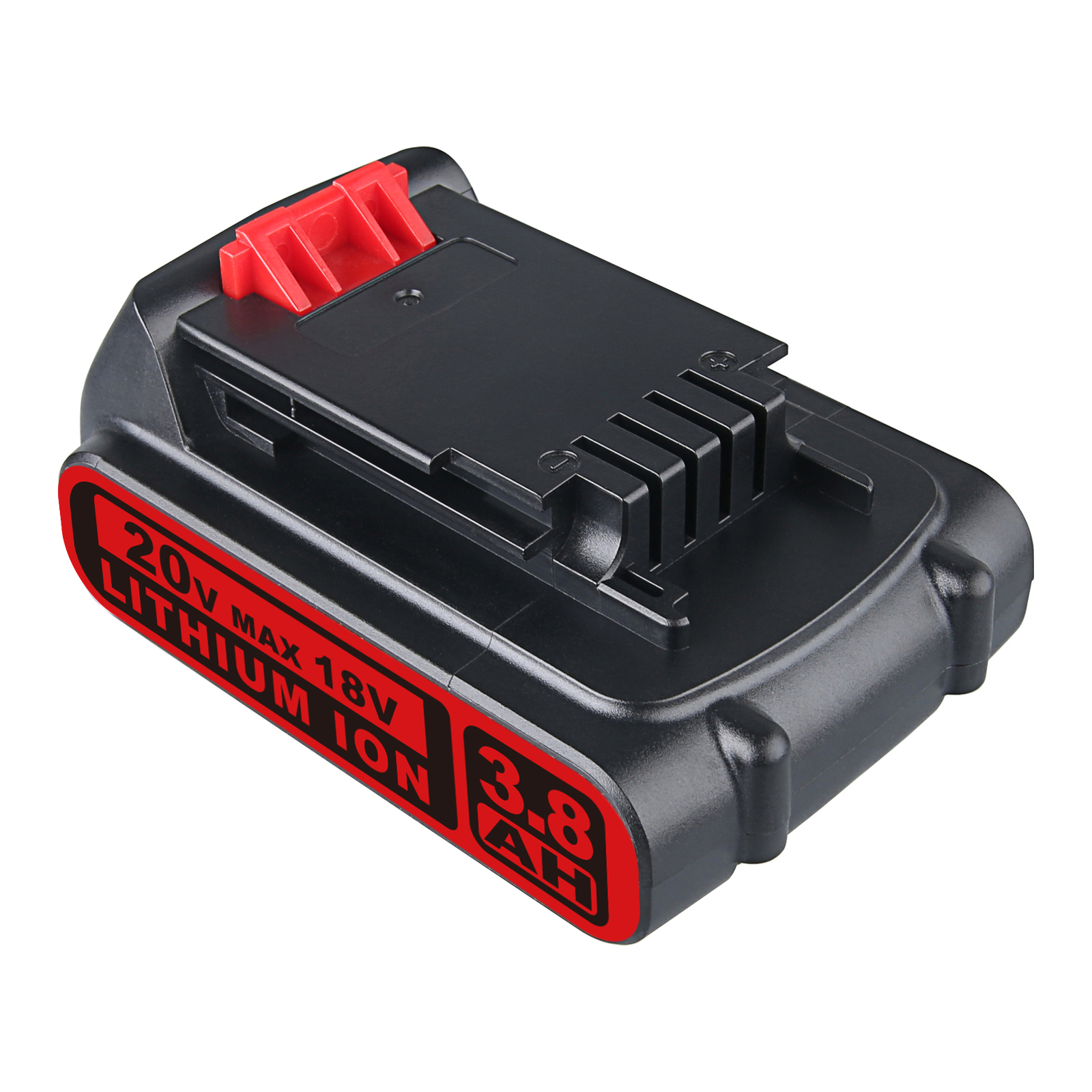 2Pack 20V Lithium-ion Battery for BLACK+DECKER 20 Volt LBXR20 LBX20 LB20 3800mAh