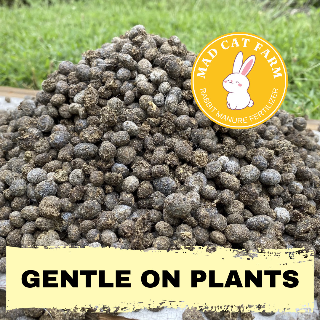 Rabbit Manure Fertilizer Pellets – 5 lb Bag