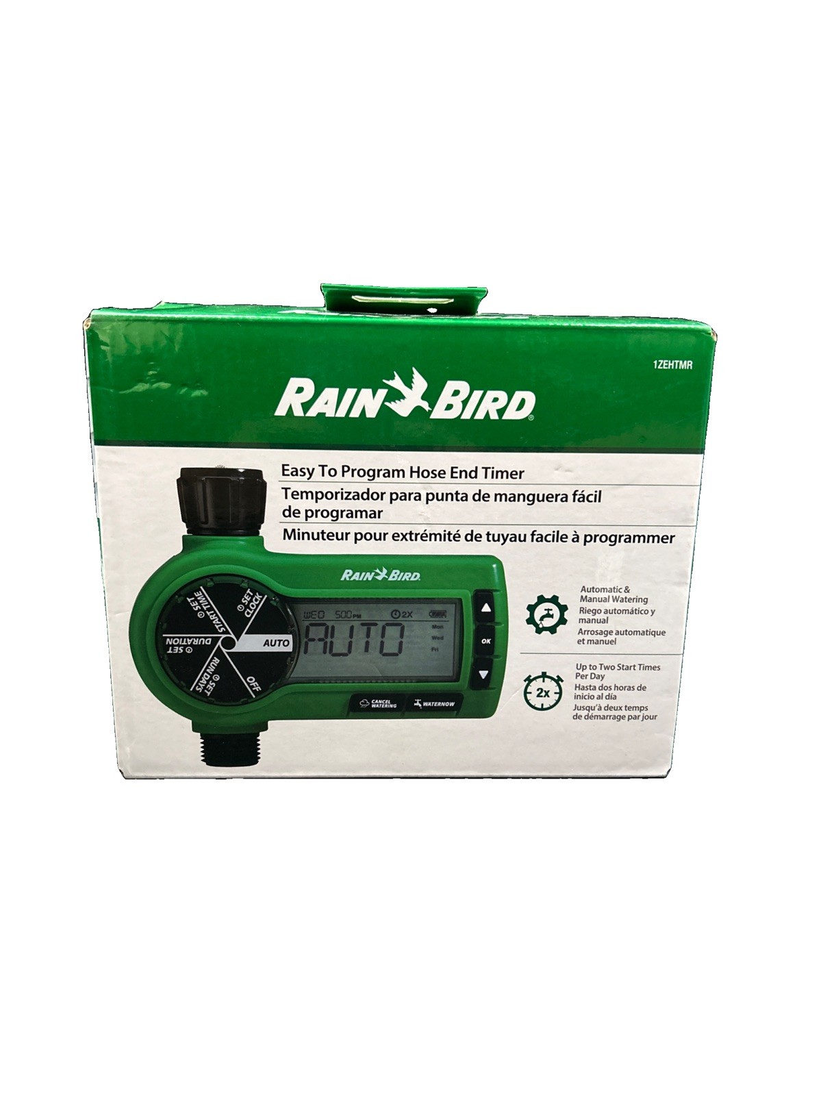 Rain Bird Electronic Digital Hose End Timer Controller 1ZEHTMR