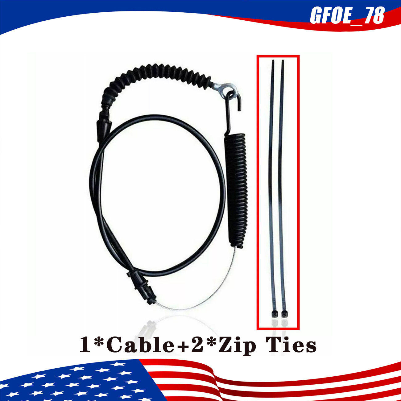 Deck Engagement Cable For Craftsman T100 T110 T120 T130 T140 Deck Engage Cable