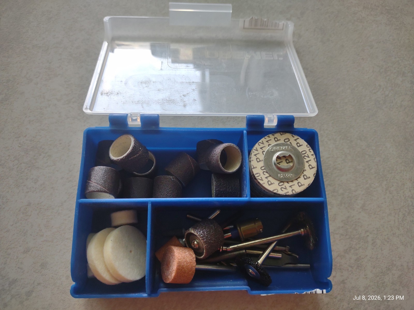 Dremel 4300 Variable Speed Rotary Tool Kit w/ Case + Right Angle Attachment