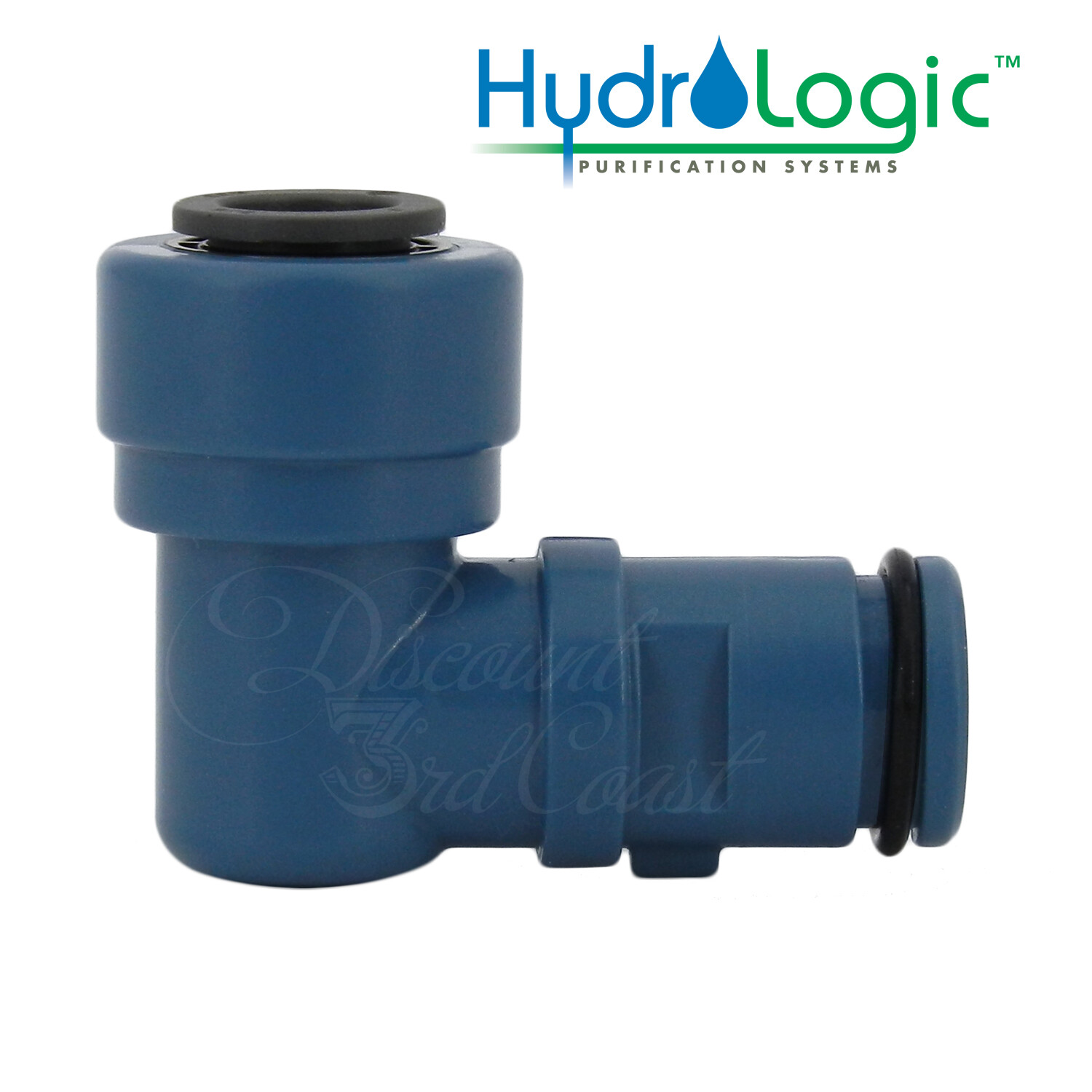 Hydro-Logic 3/8″ Quick Connect Elbow, HL 23100, for Merlin GP & Evolution RO1000