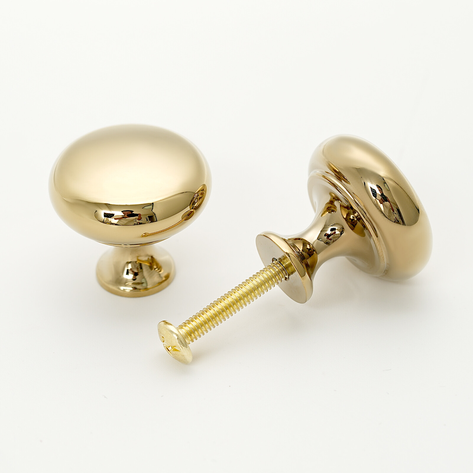 1.18″ Diameter Solid Brass Cabinet Knob Cabinet Handle Classic Drawer Knob