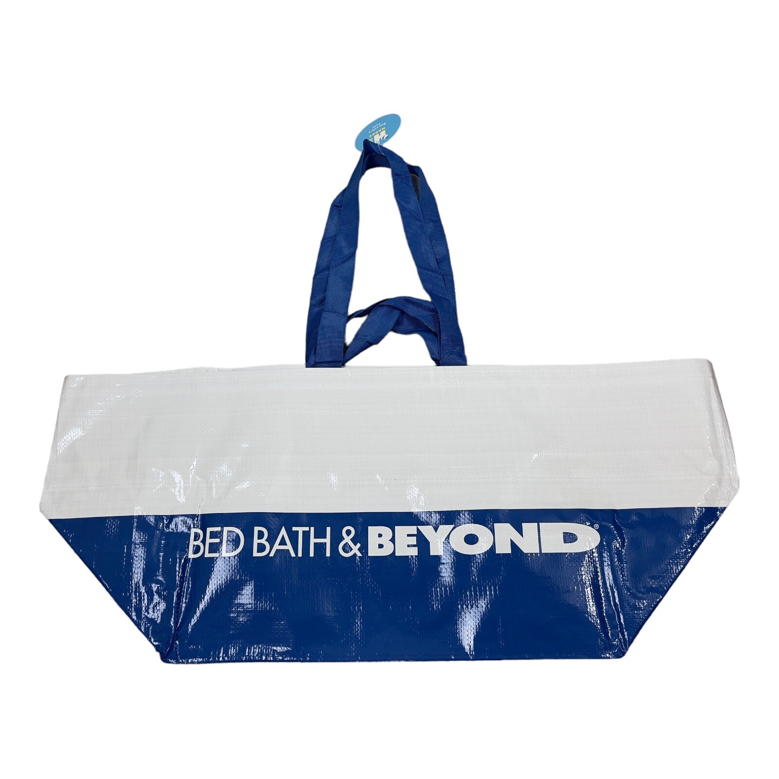 Bed Bath & Beyond Tote Reusable Over Sized Shopping Bag L20.5” x W13.5” x H14”