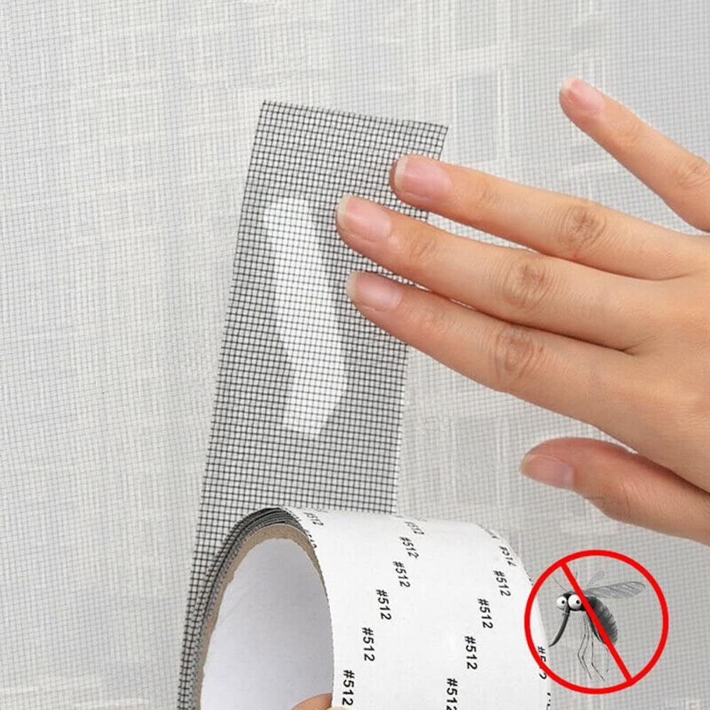 Screen Patch Repair Kit Window Repair Tape Fiberglass Covering Mesh Tool 5*200cm