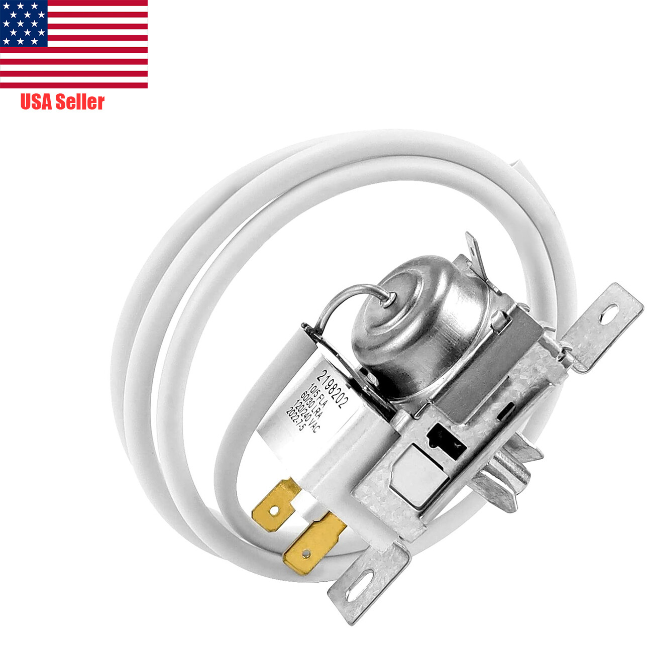 2198202 Refrigerator Cold Control Thermostat OEM Fit for Whirlpool Kenmore