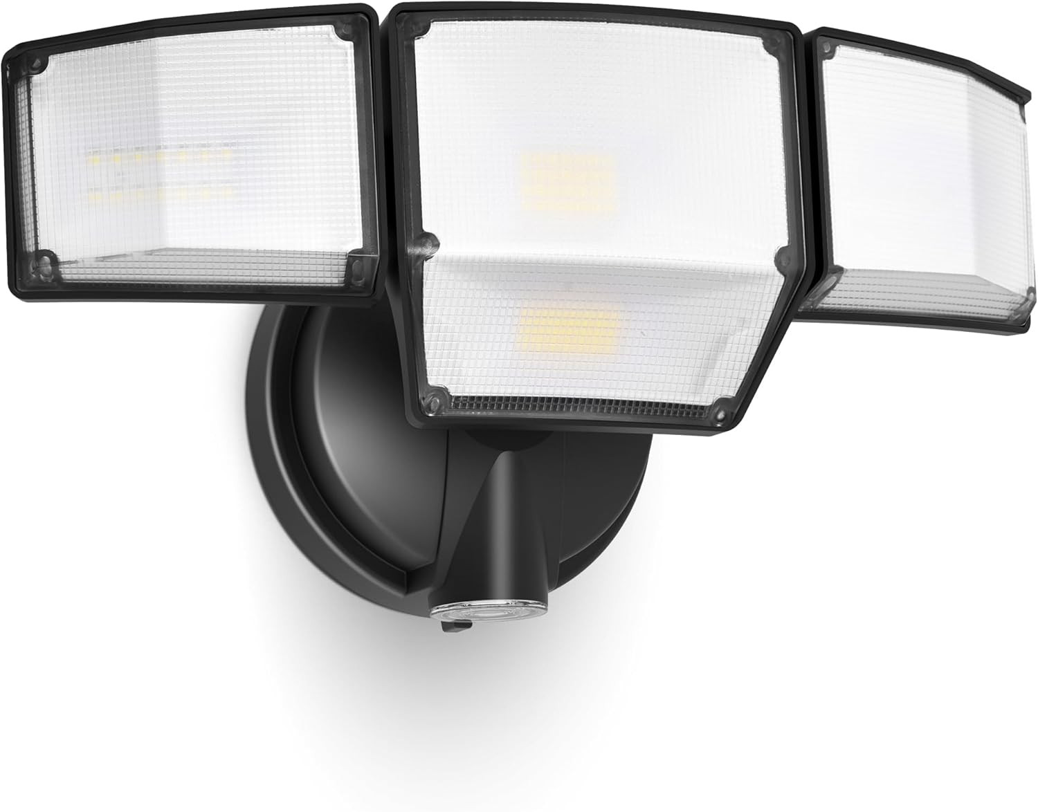 80W Dusk to Dawn Flood Lights Outdoor, 9000LM Super Bright LED Security Light wi