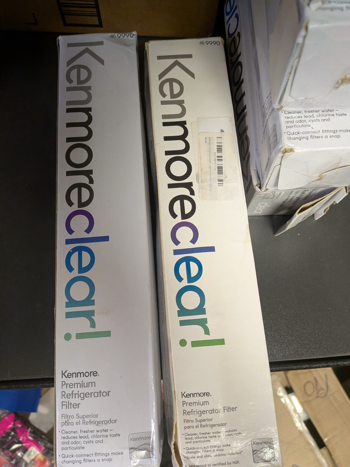 Kenmore Clear Replacement Refrigerator Water Filter 46-9990 Set of 2 – Brand New