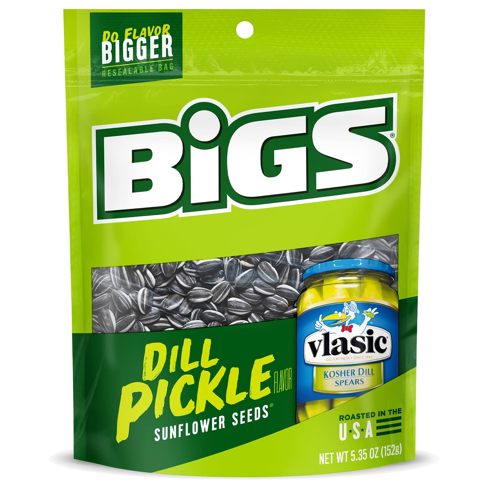 Dill Pickle Flavor Sunflower Seeds – Perfect Stocking Stuffer, 5.35 oz.