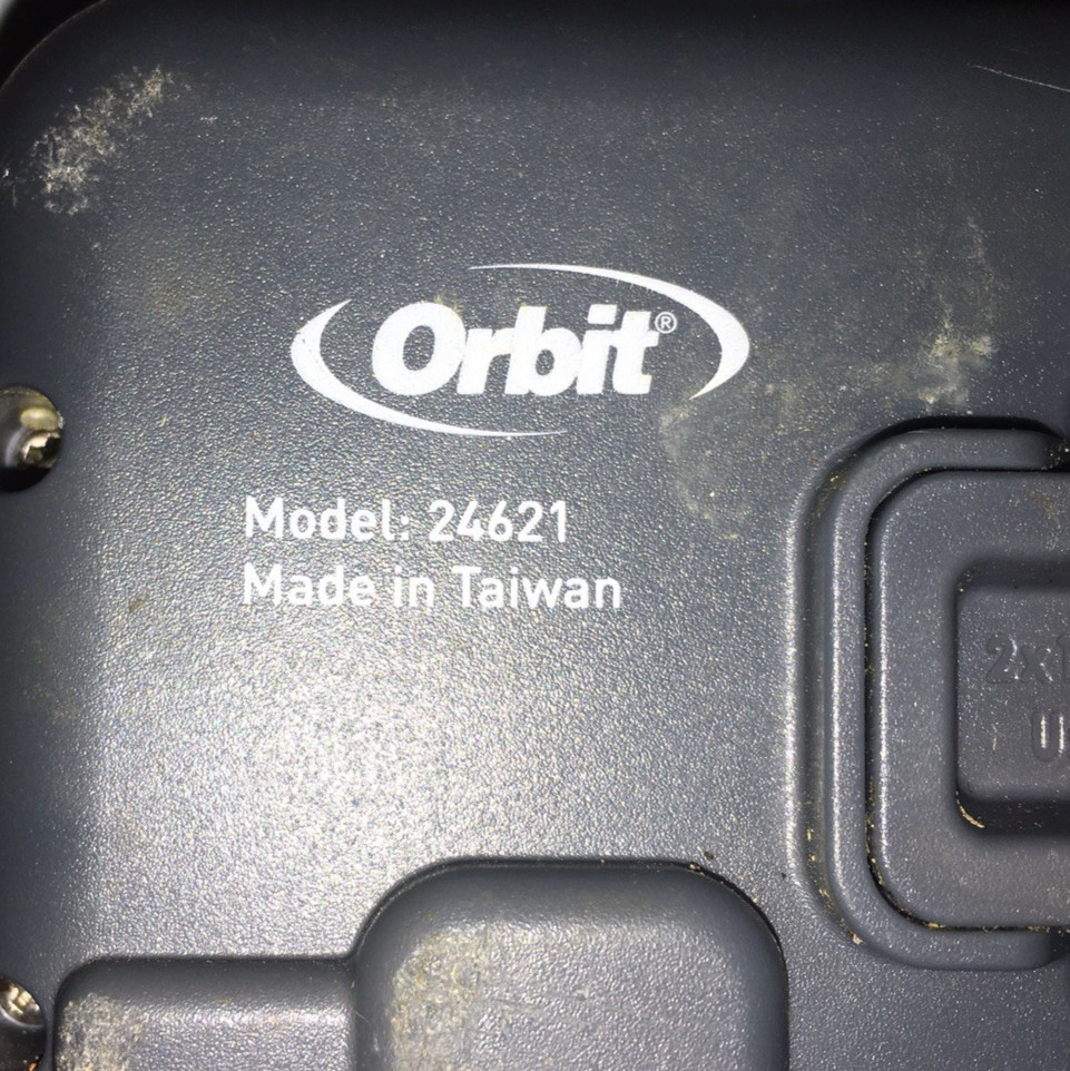Orbit Model 24621 programmable 2 outlet hose faucet timer