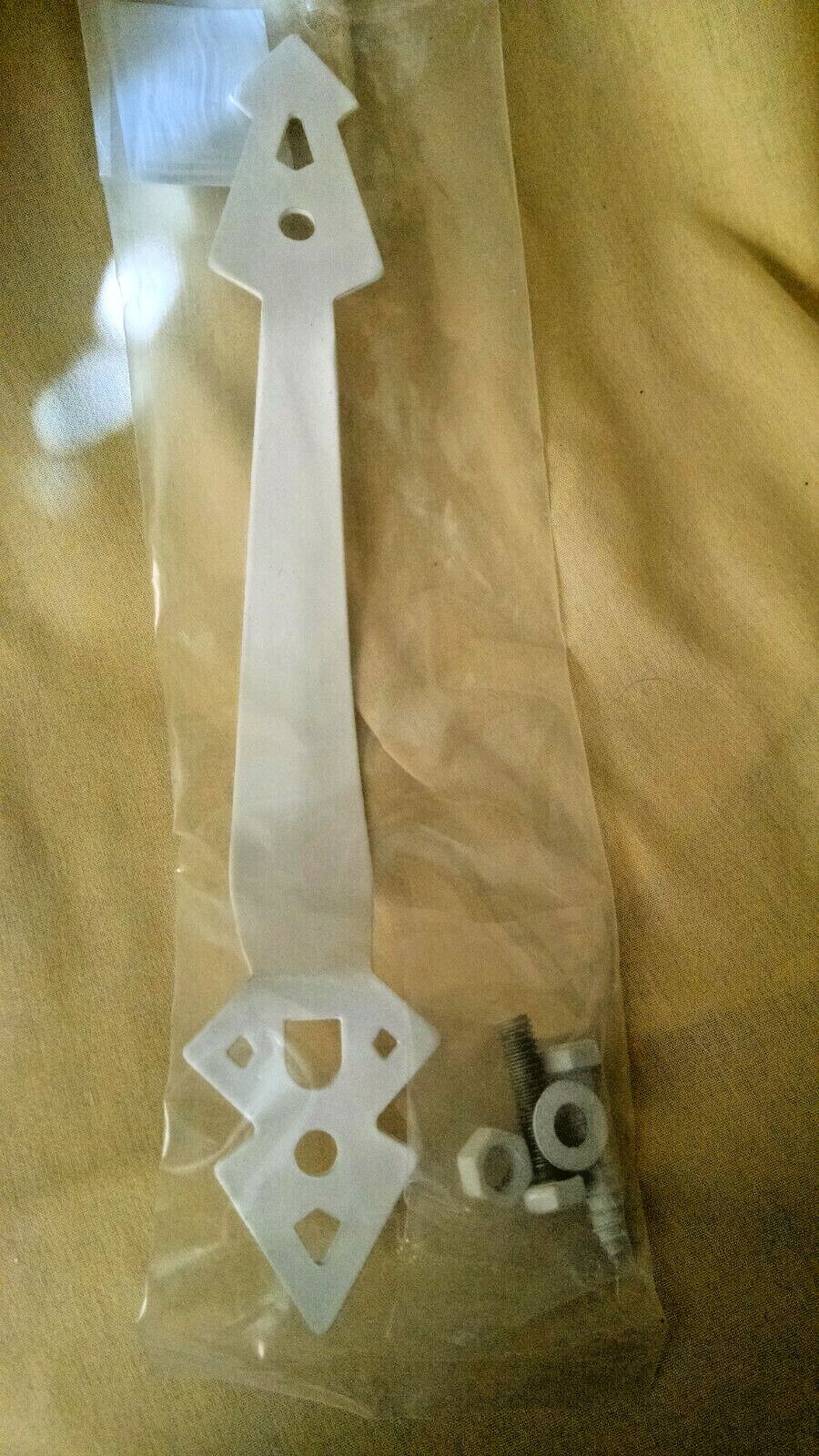 Gate Pull Handle New Brainerd Arrowsmith B3272 11 1/4″ White Steel Hardware
