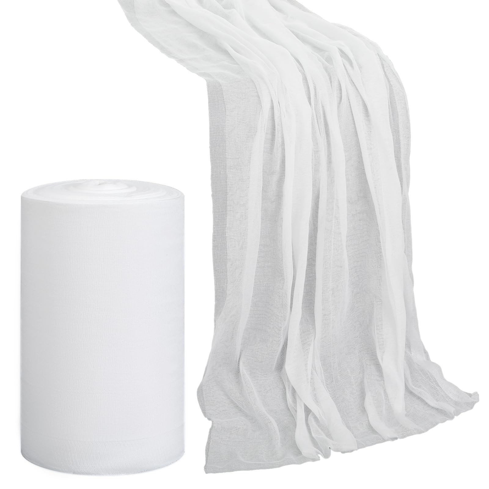 70 Yard White Grade 50 Unbleached Cotton Cheesecloth Roll Straining Bulk