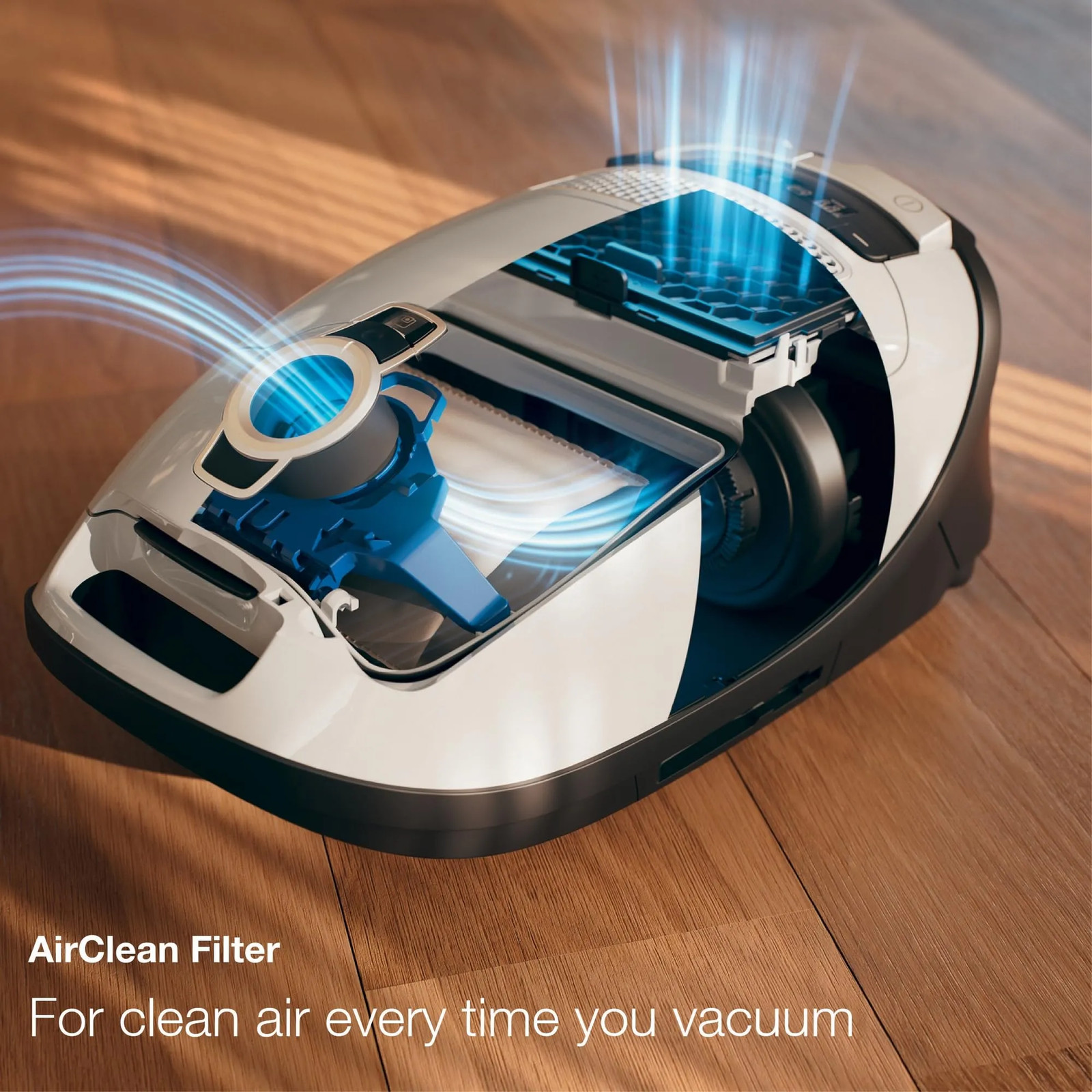 Miele 12369910 Complete C3 Multi Surface Care Bagged Canister Vacuum Marine Blue