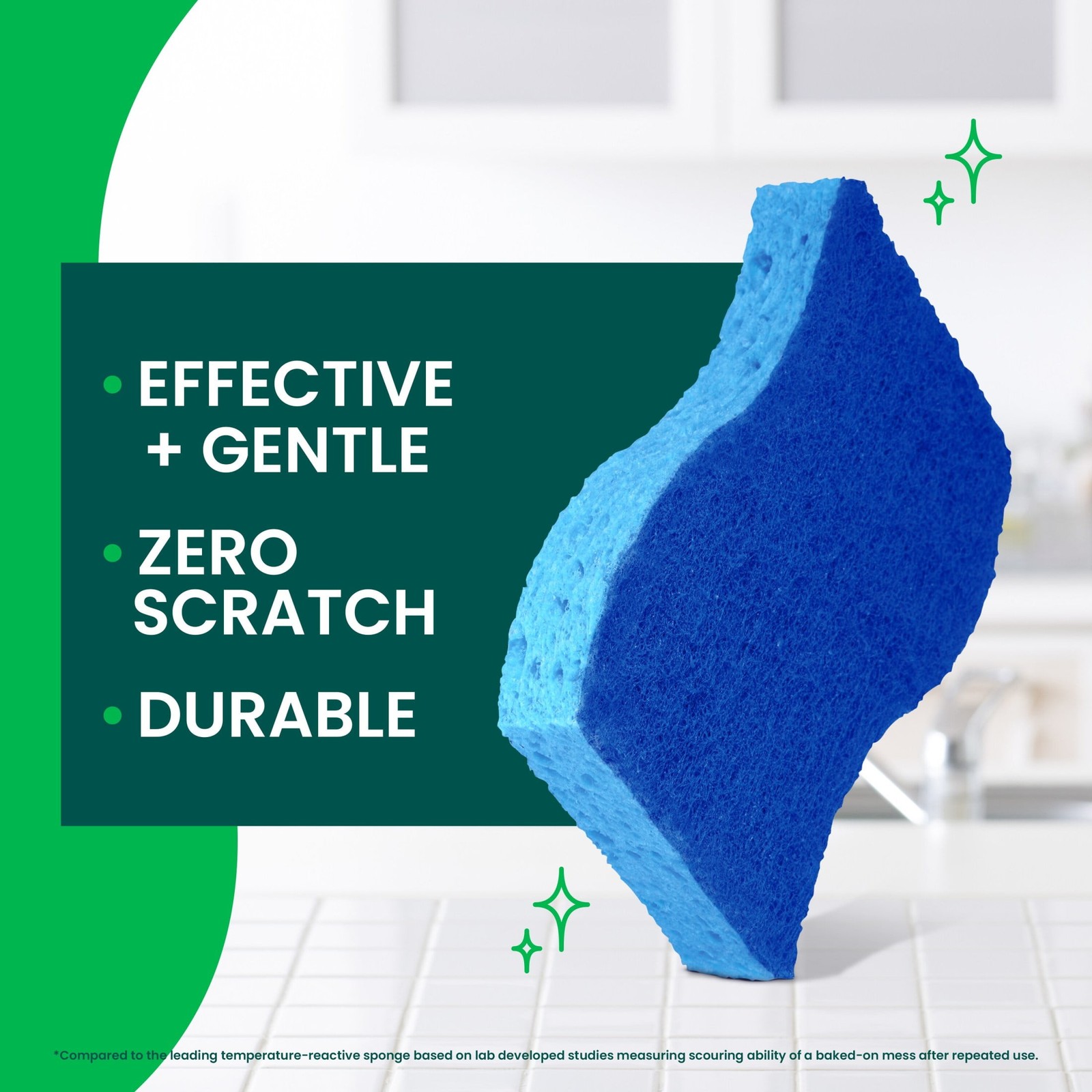 9 Pack Scotch-Brite Non-Scratch Zero Scratch Scrub Sponges