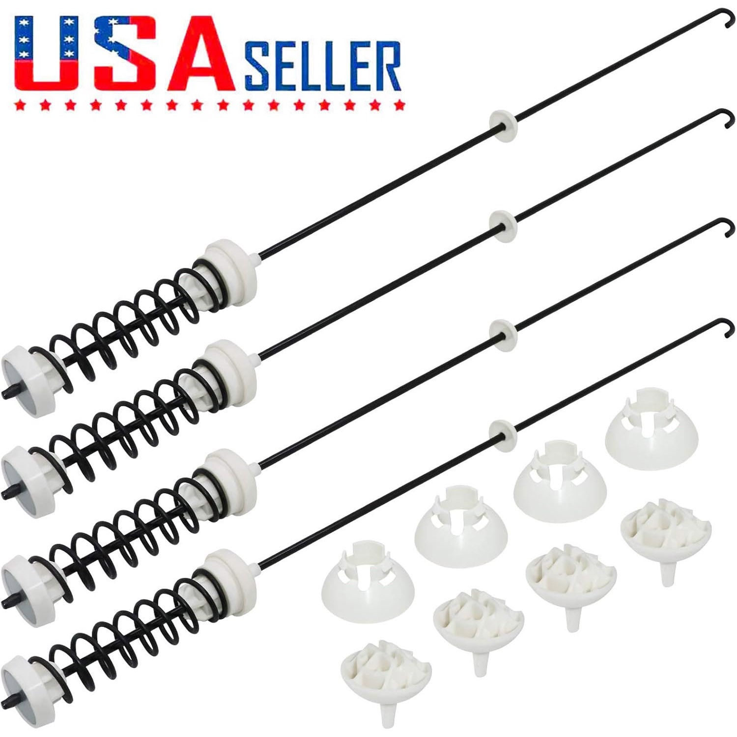 W10780048 Washer Suspension Rod Kit For Whirlpool Kenmore Washing Machine NEW