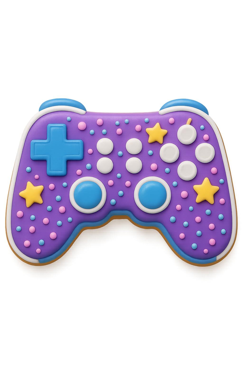Game Controller Cookie Cutter – Style 2, 4.25×2.45 Inches