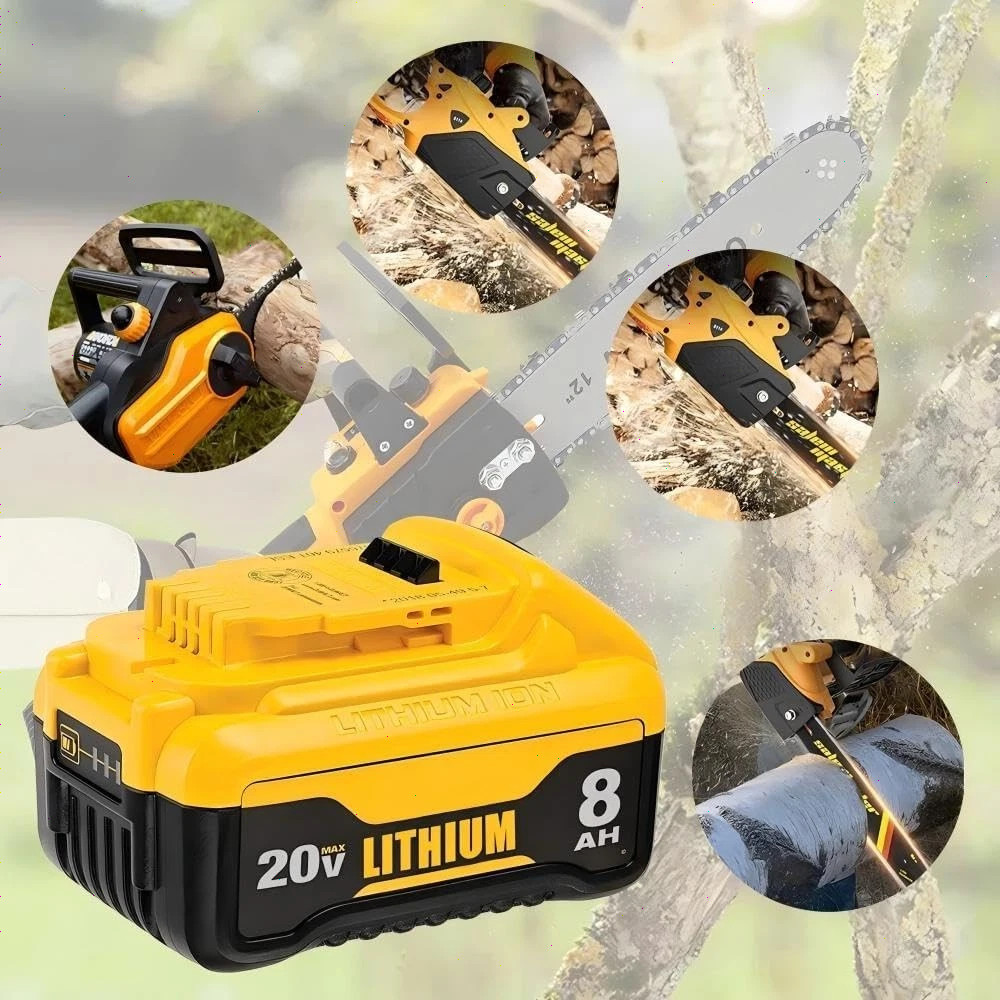 2PACK 10PACK For DeWALT DCB210-2 20V MAX XR 10.0 AH Lithium-Ion Battery DCB206