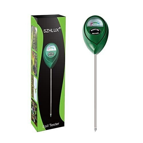 SZHLUX Moisture Meter Water Monitor Soil Hygrometer Sensor Care Lawn Farm Ind…