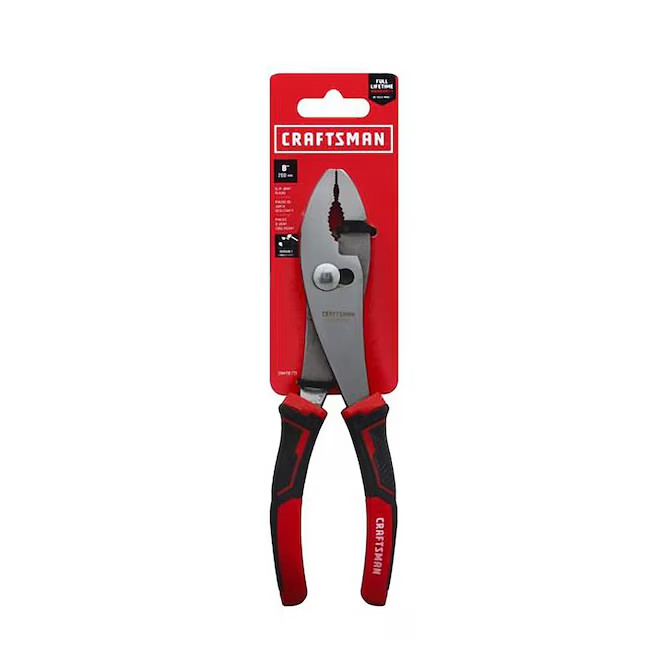 CRAFTSMAN 8.0-in Slip joint pliers Wire Cutter Pliers