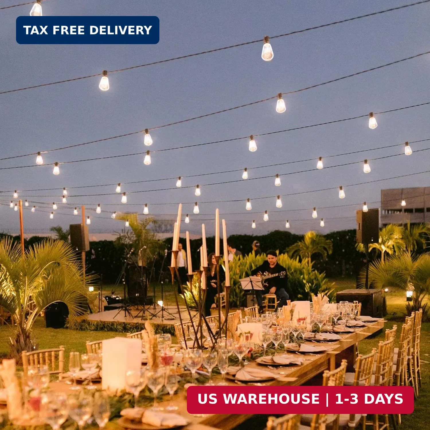 BLIATLUS 100FT Solar String Lights, Waterproof Outdoor with Remote 30+2 ST38 LED