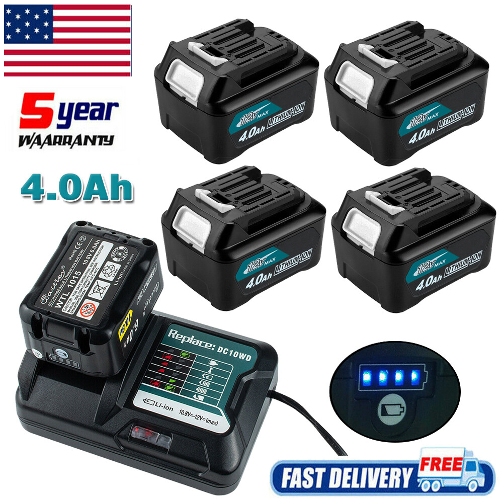 FOR Makita Battery / Charger 10.8V 12V DC10WD BL1041B BL1021B BL1040B BL1015 16