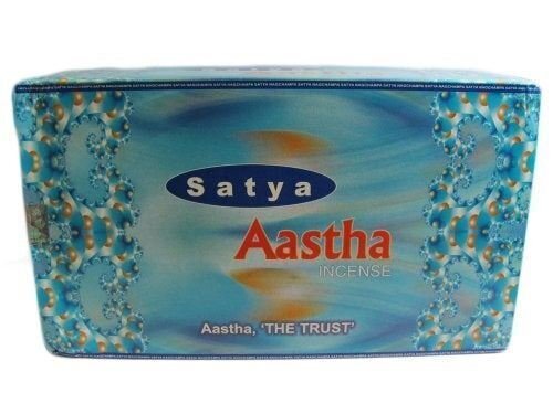 Aastha – Box of Twelve 15 Gram Boxes – Satya Sai Baba Incense