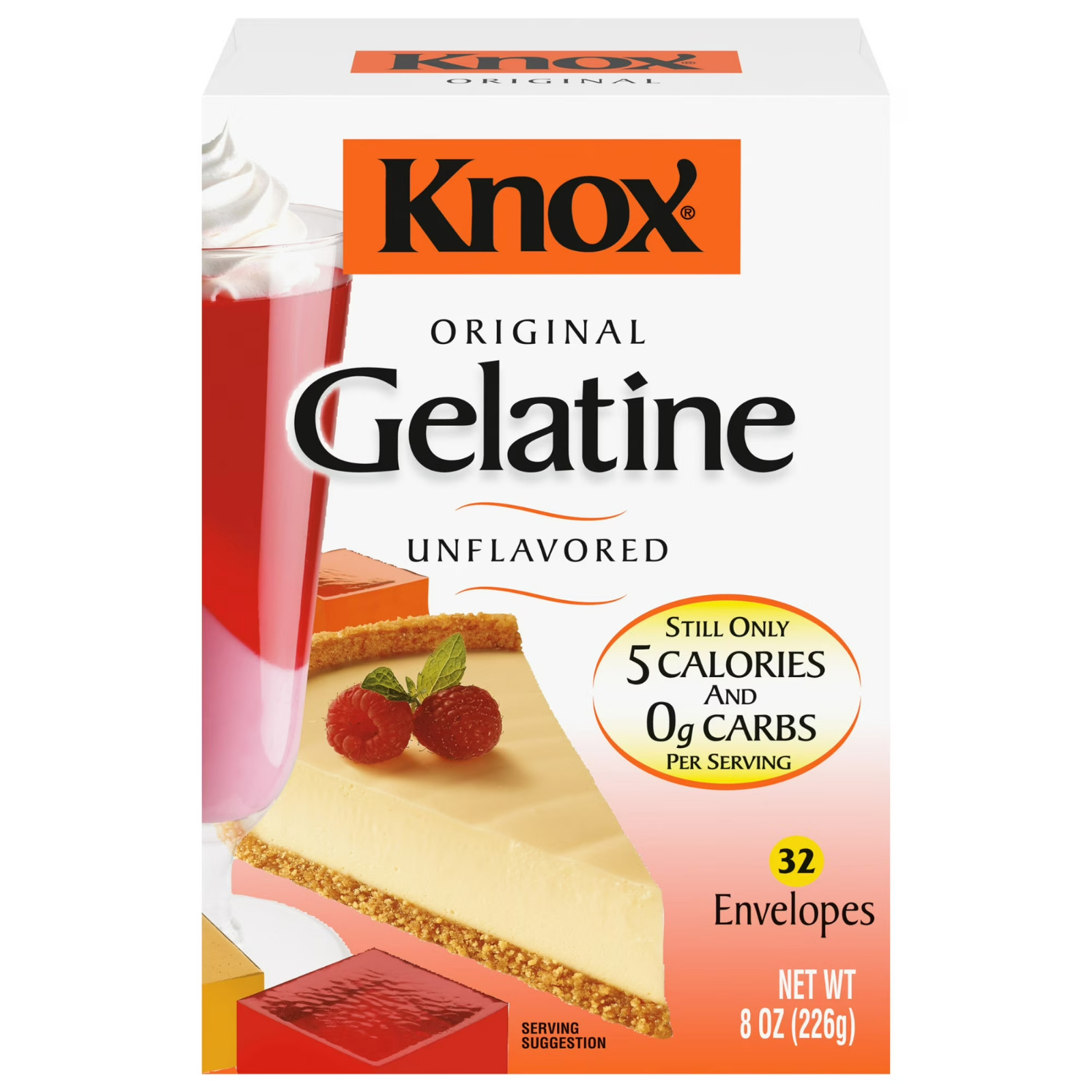 Knox Original Unflavored Gelatin (32 Ct Packets)~