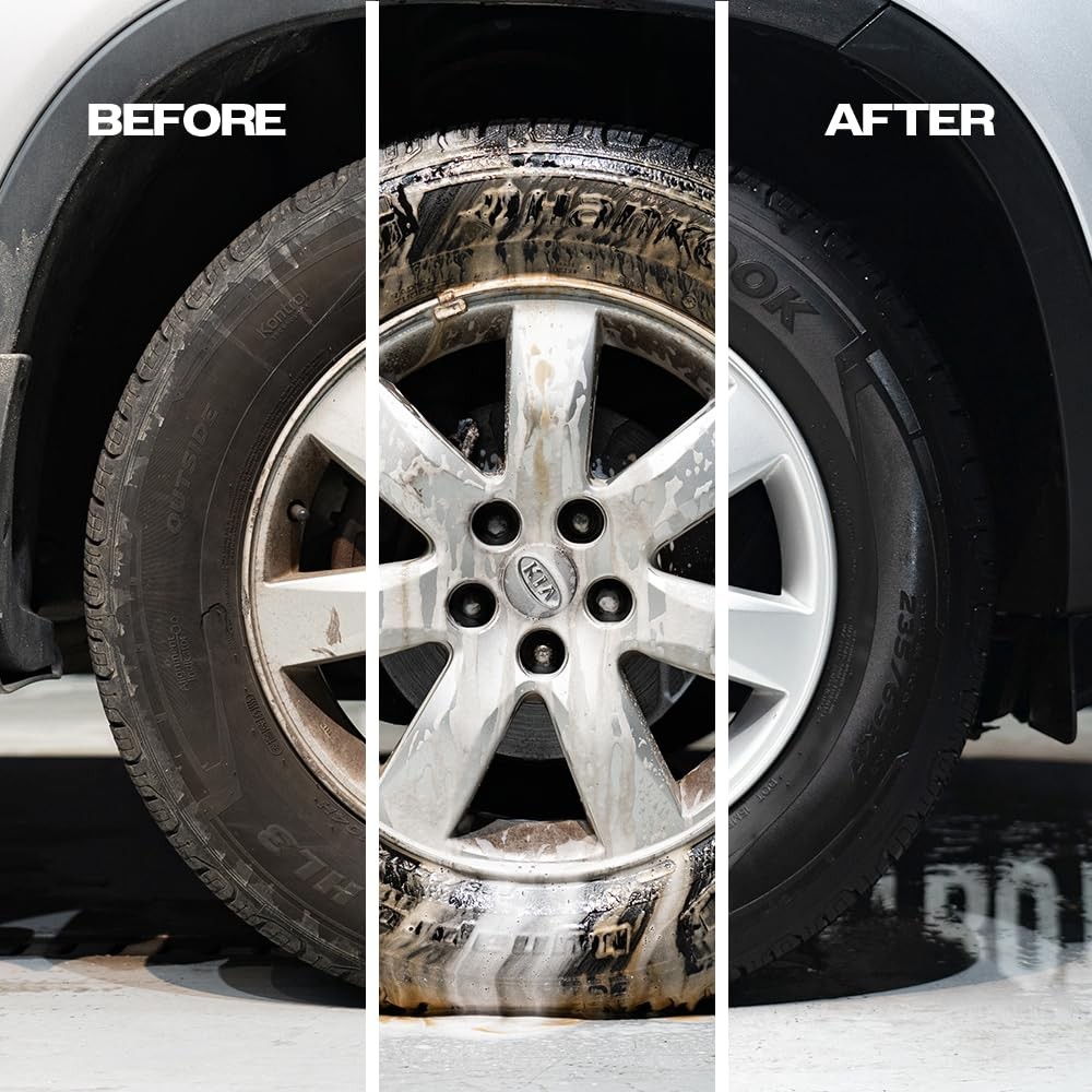 Tinybot Nitty Gritty Wheel and Tire Cleaner- Removes 16.9 Fl Oz (Pack of 1)